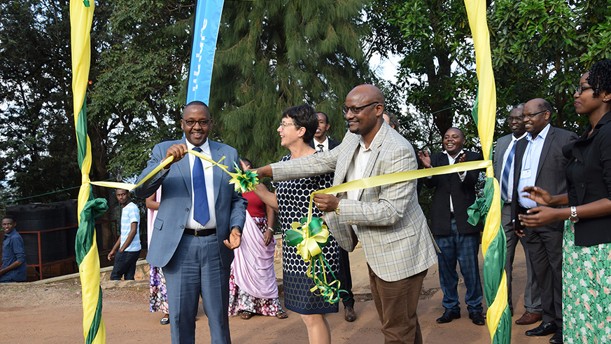 Official opening of the Exhibition at the sideline of IWRM conference.