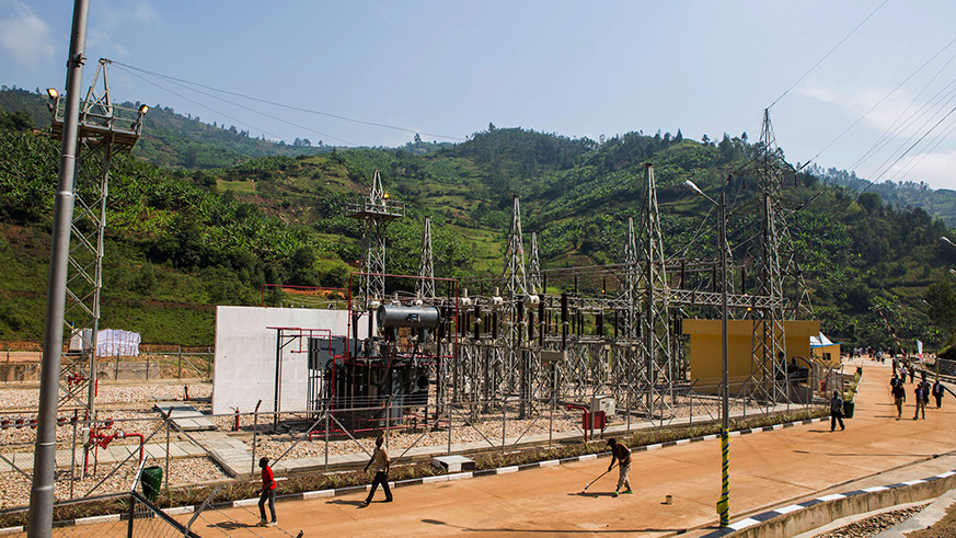 Nyabarongo hydropower plant. Increase in generation of electricity will enable government to subsidise energy for industrialists. File.