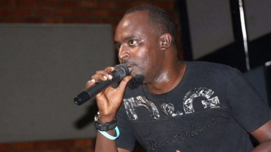 Brian Blessed at a past concert in Kigali.  Net.