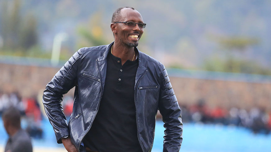 Eric Nshimiyimanau2019s AS Kigali lead the league table. Sam Ngendahimana.