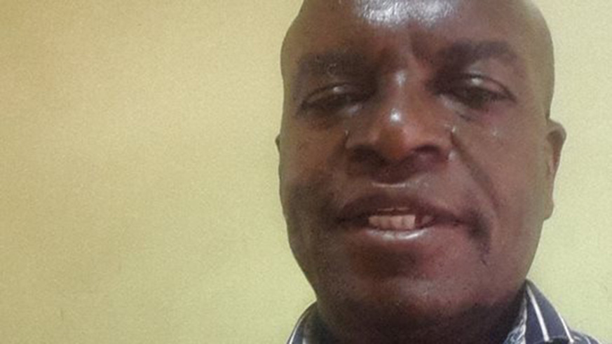 Cyprien Muvunyi, father of three