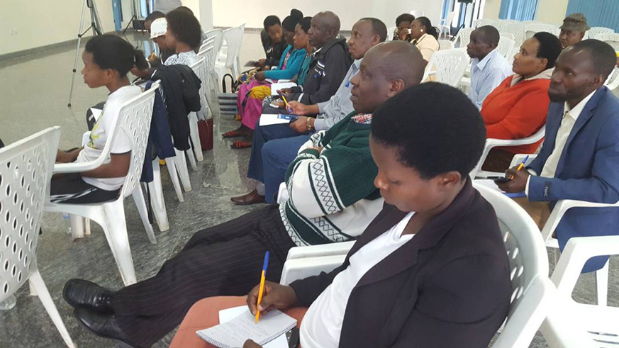 Participants during the event organised by AKWOS in partnership with KVINNA.. P. Kamasa.