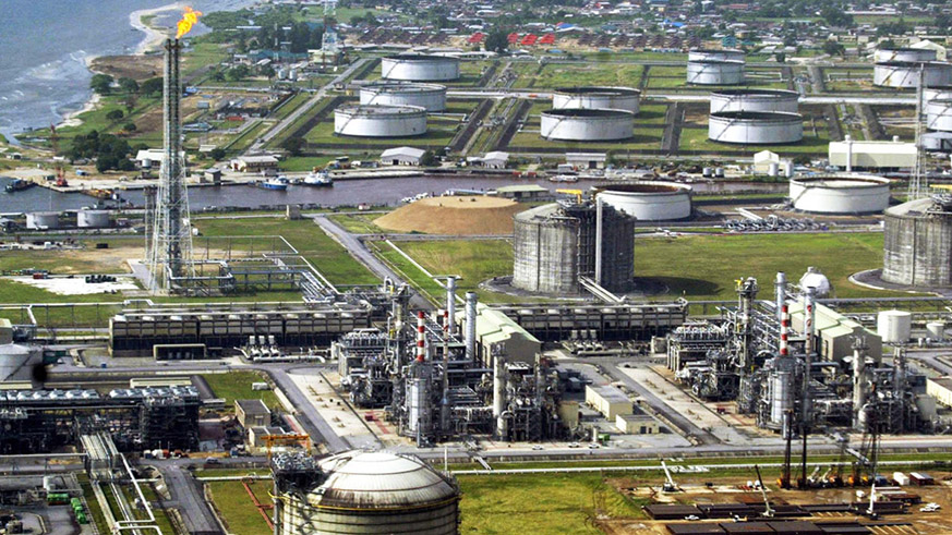 Nigeriau2019s crude oil production, including condensate hit 2.057 million barrels per day (bpd) in the month of December 2017. File.