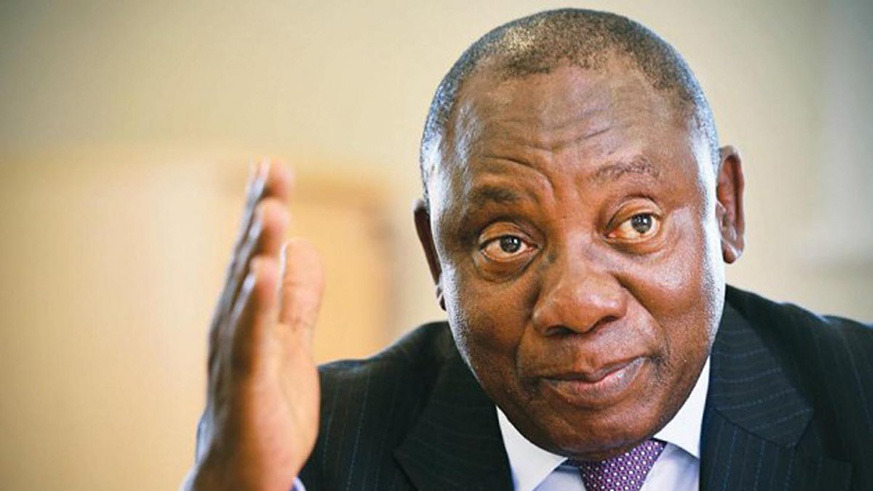 President Cyril Ramaphosa.