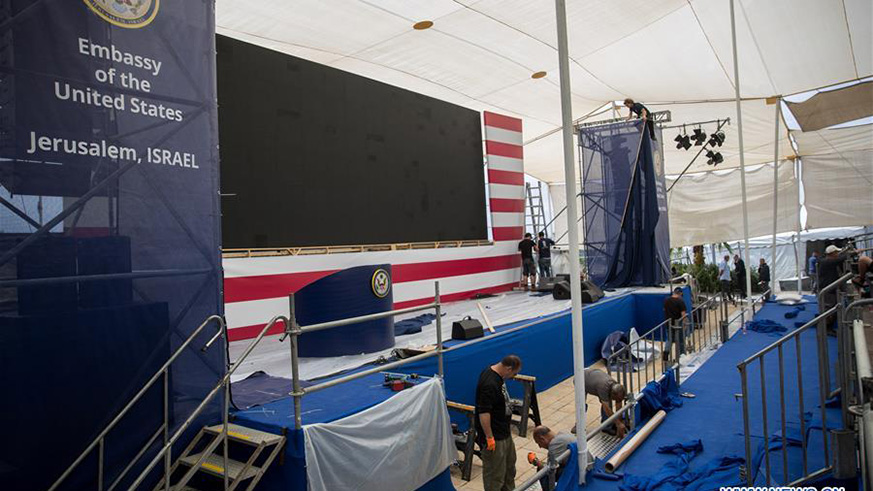 Netanyahu thanked the United States for the relocation, which will take place on Monday. (Net photo)