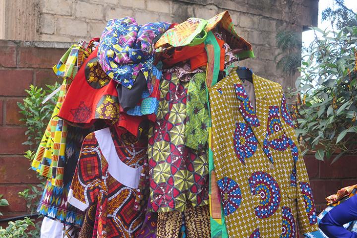 There were different kinds of clothes on show. All Photos by Eddie Nsabimana