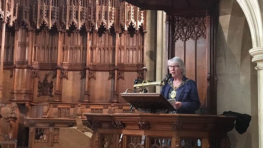 Lord Mayor of Oxford, Councillor Jean Fookes