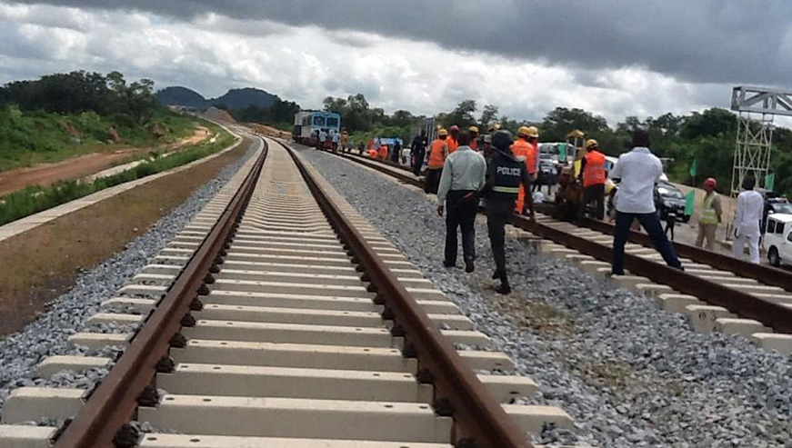 The Ibadan-Kaduna standard gauge line is designed to pass through the southwest region to the north. (Net photo)