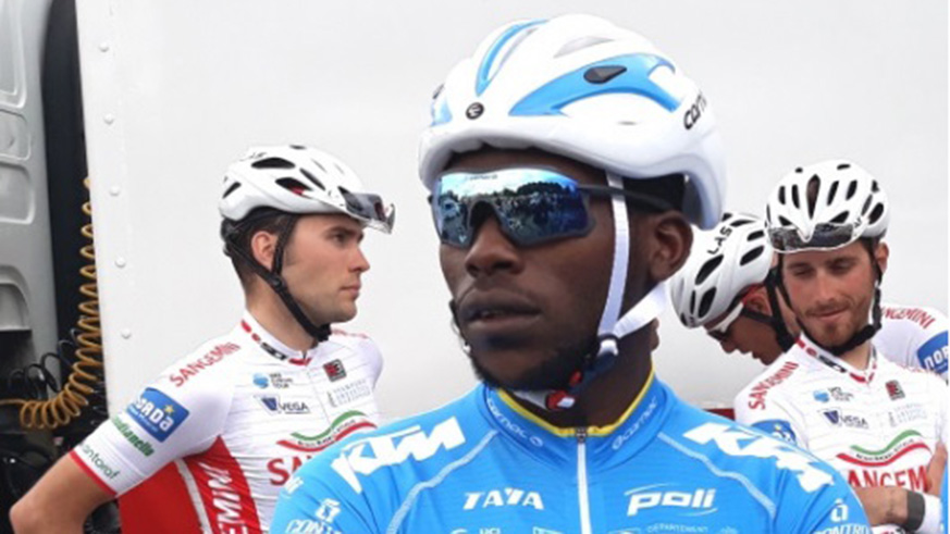 This will be Areruyau2019s third competition since joining the French UCI Professional Continental cycling team last month. Courtesy.