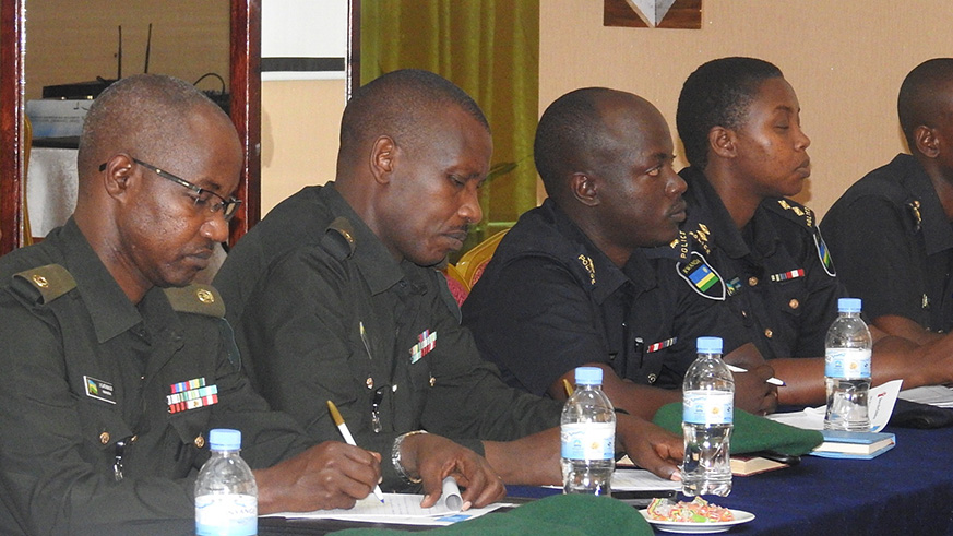 The meeting brought togther different stakeholders in protecting the rights of the children.Frederic Byumvuhore