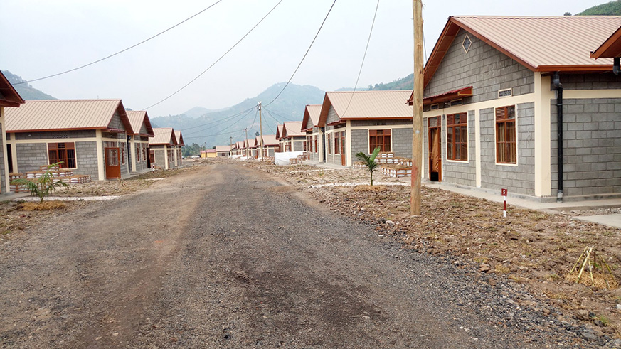 IDP model village in Nyabihu District.