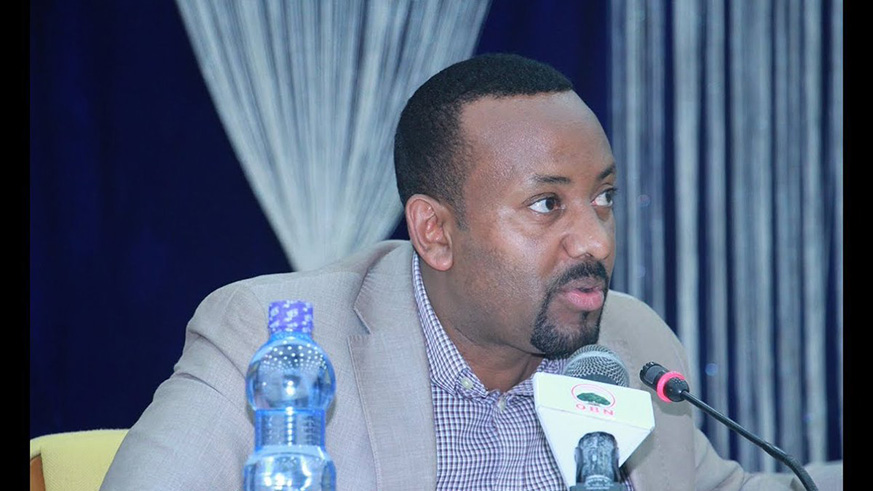 Ethiopian PM Abiy Ahmed. Net.