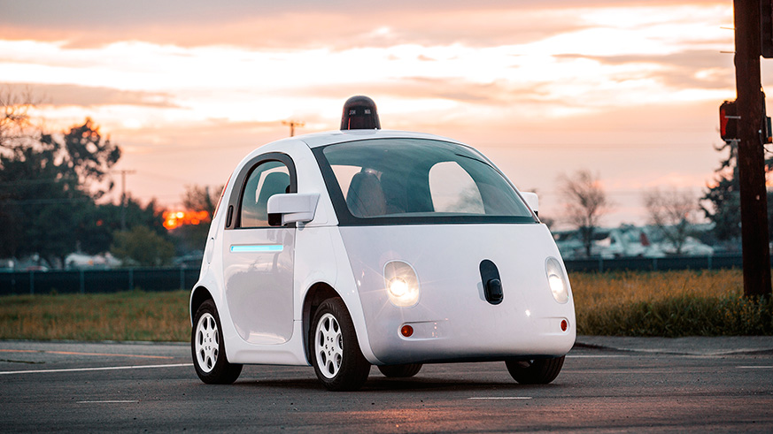 Google self-driving car. Net photo.