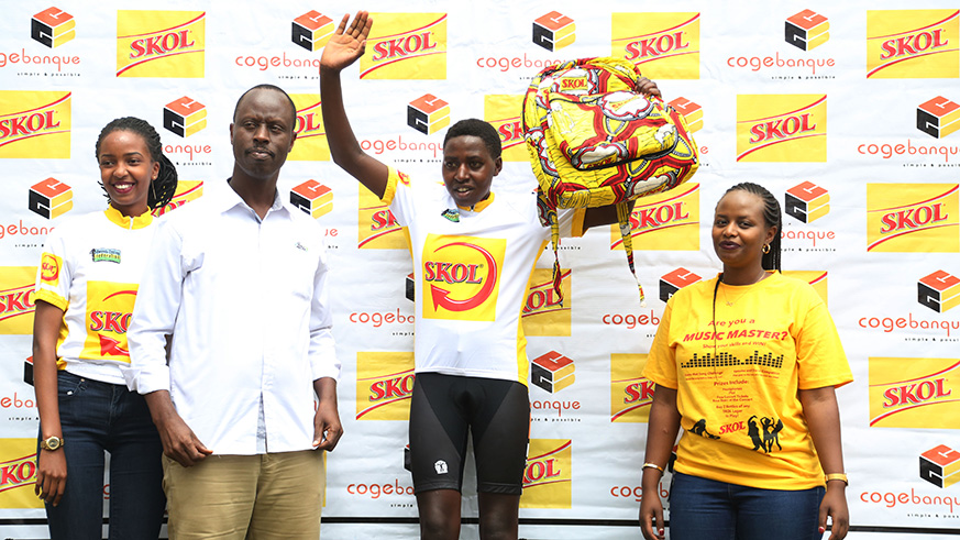 Benediction Club's Valentine Nzayisenga  won the race in women category