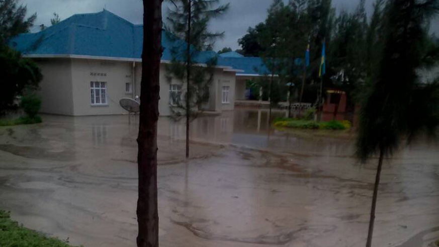 In front of Rugarama Sector Head Quarters. Regis Umurengezi