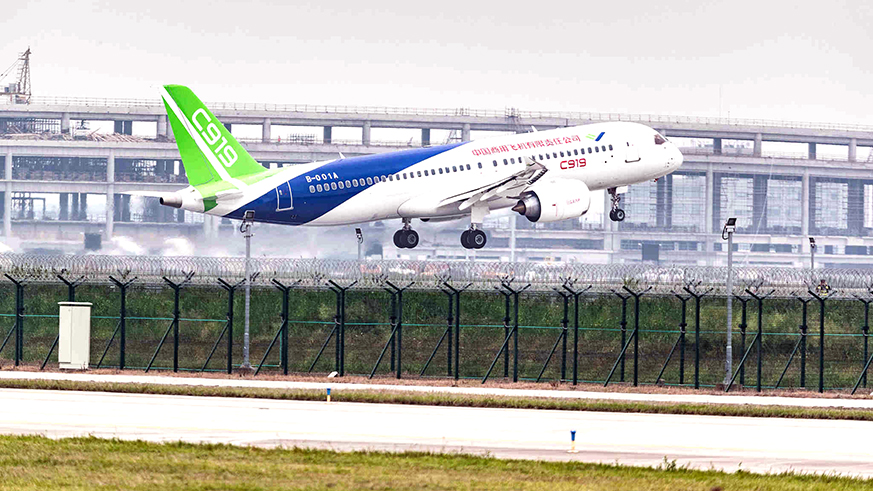 AECC Commercial Aircraft Engine Co., Ltd. designed CJ-1000AX for China's homemade large C919 passenger jet. Net photo