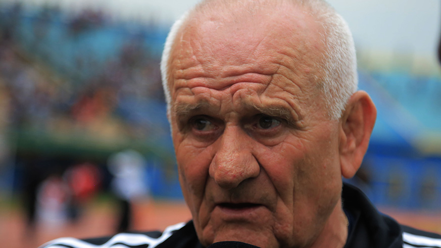 APR head coach Ljubomir Petrovic. Sam Ngendahimana. 