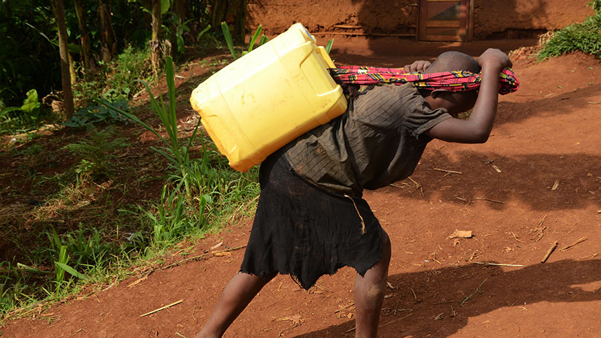 Some children are forced to work as punishment. Sam Ngendahimana.