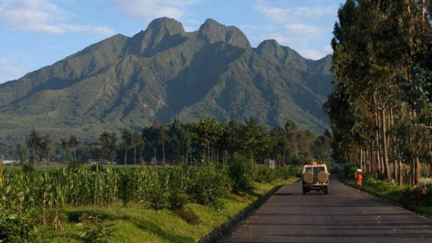 The Volcanoes in Musanze District are some of the touristic attractions that a couple can visit  while on honeymoon.