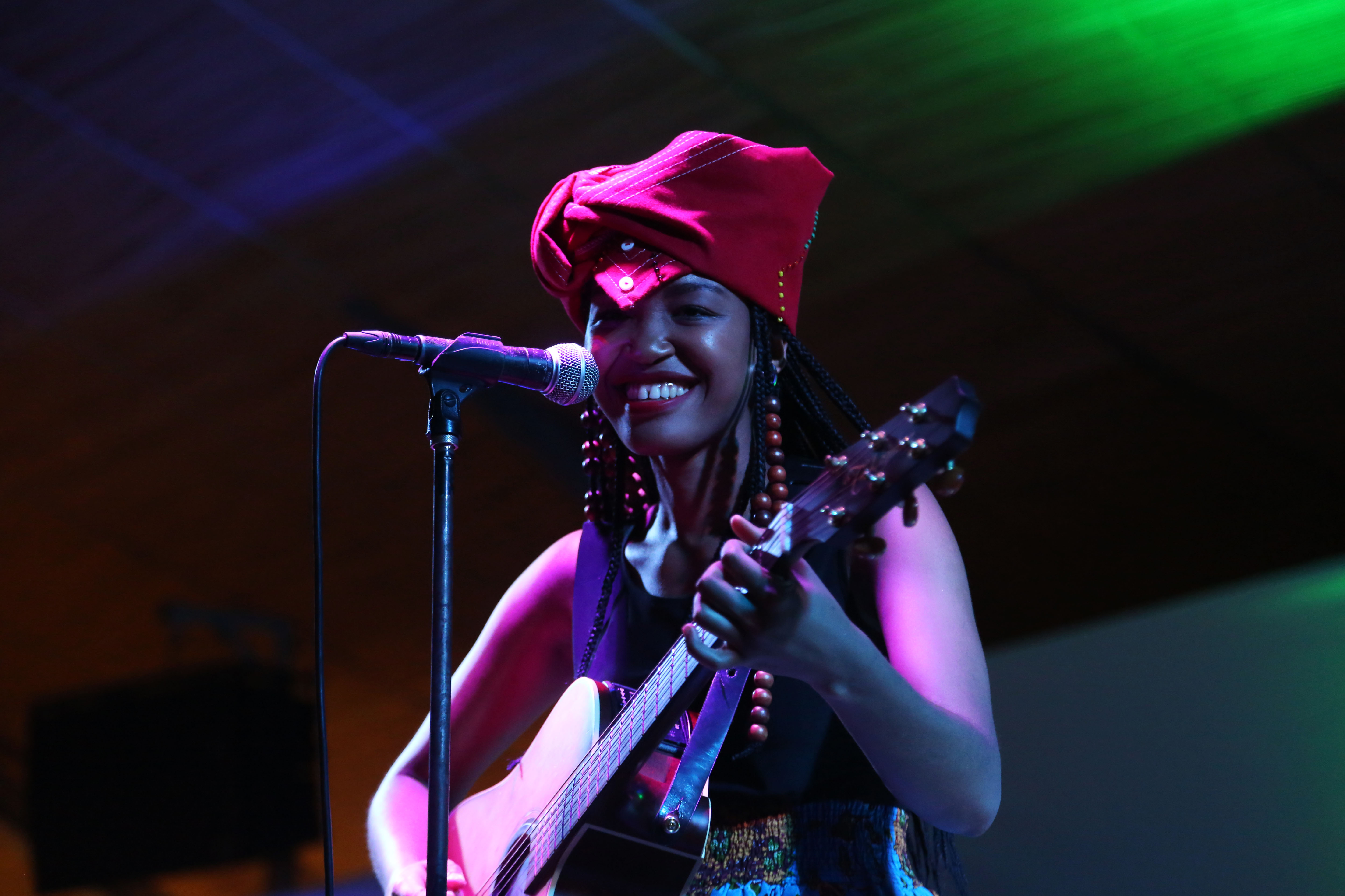 The Zimbabwean Afro pop guitarist entertained fans at the Kigali Cultural Village.