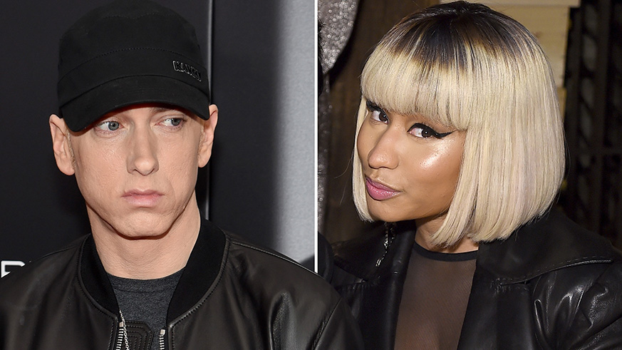 Eminem and Nicki Minaj. / Internet photo