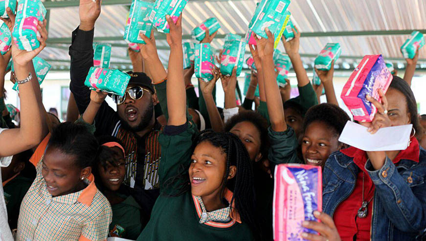 Teenage shop sanitary pads