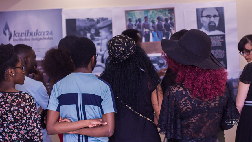 Participants had a chance to learn more about the history of the Genocide against the Tutsi. Courtesy. 