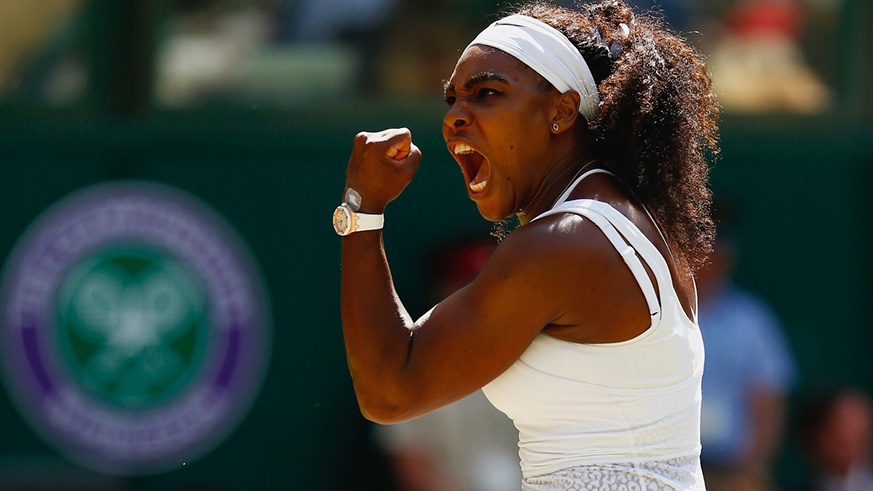 Serena Williams.  Net