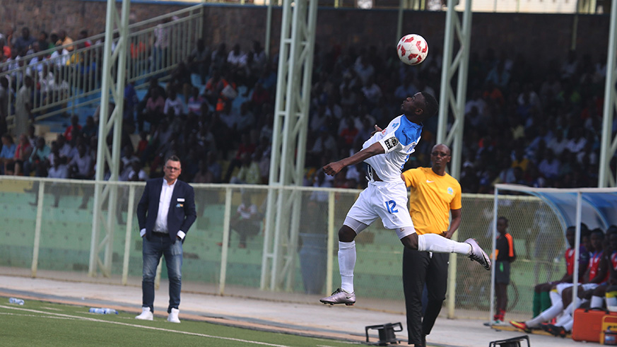 Gilbert Mugisha was on lethal form yesterday. / Sam Ngendahimana