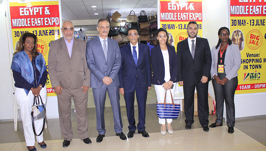 The coordinator of the expo, Haguma Natasha. All photos by Joseph Mudingu.