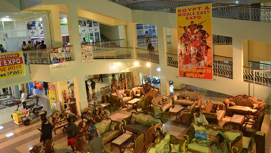 The coordinator of the expo, Haguma Natasha. All photos by Joseph Mudingu.