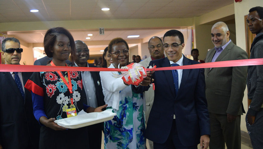The coordinator of the expo, Haguma Natasha. All photos by Joseph Mudingu.