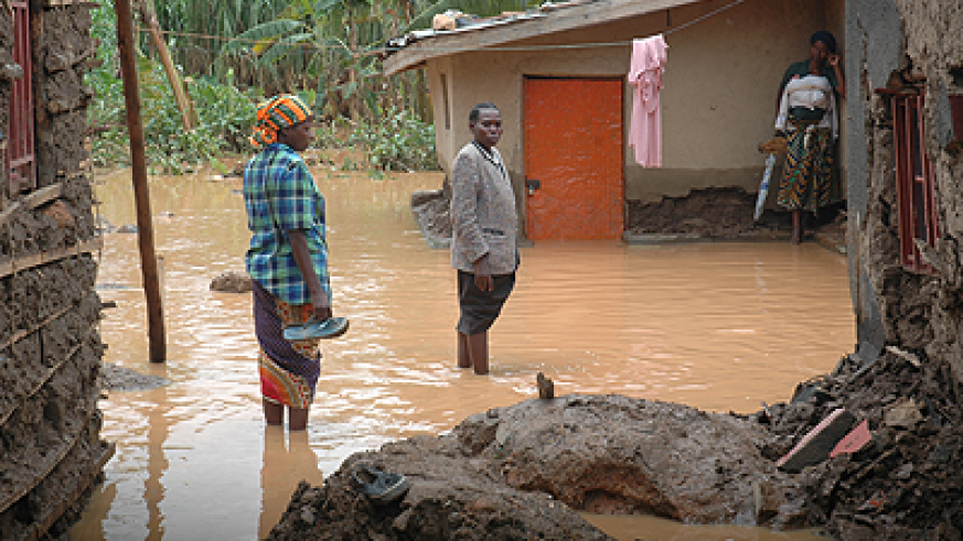 Floods are among the most common hazards in Rwanda. The New Times / File.