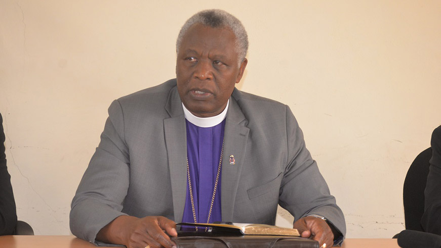 The newly-elected Archbishop of Anglican Church, Dr Laurent Mbanda. F. Byumvuhore.