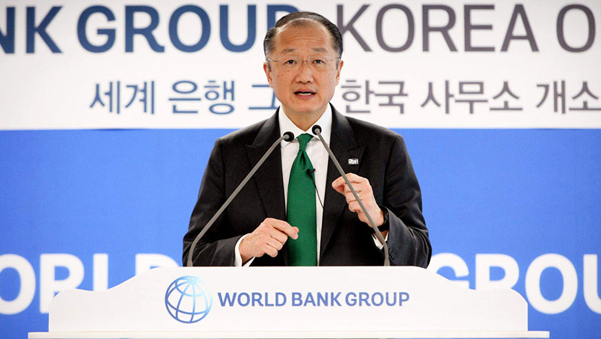 World Bank Group President Jim Yong Kim. Courtesy. 