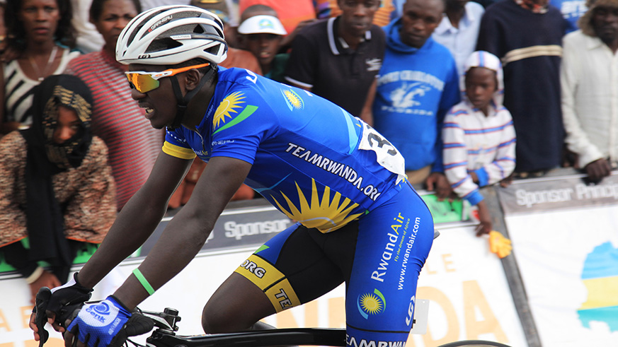 Team Rwanda youngster Rene Jaean Paul Ukiniwabo promised to do well in Tour du Rwanda 2018. Sam Ngendahimana.