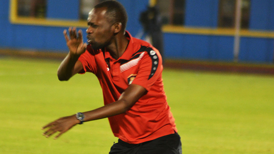 Marine FC head coach Yves Rwasamanzi is keen on upsetting SC Kiyovu. Sam Ngendahimana