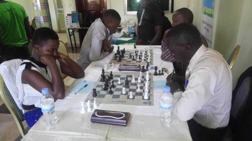 oselyne Uwase, 15, lost to Kizito Mubiru, a senior Ugandan player in this round three encounter but battled on to earn four wins in six games.