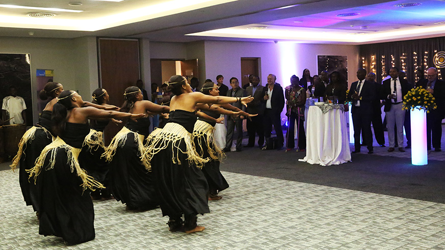 Inganzo Ngali traditional ballet entertain the audience. All photos by Sam Ngendahimana.