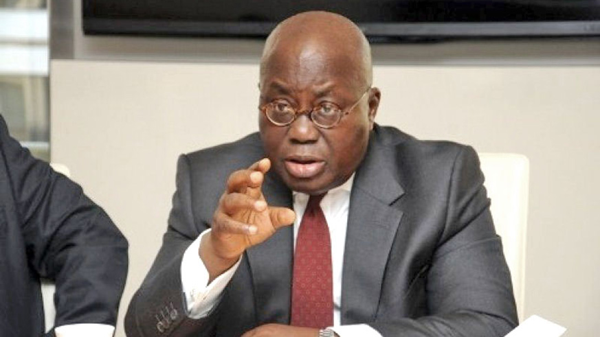 President Nana Addo Dankwa Akufo-Addo. Net photo.