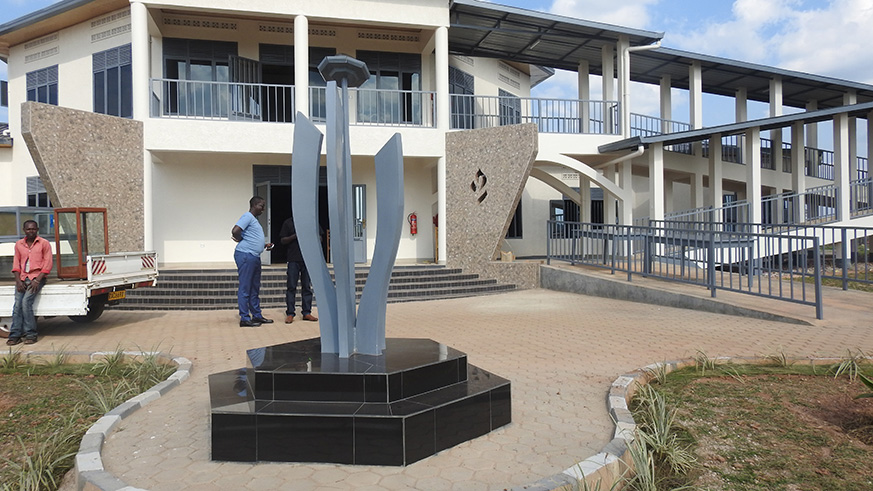 The new completed memorial has the capacity to recieve over 50,000 victims.Frederic Byumvuhore