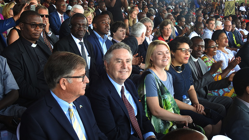 Thousands attended the event at Gisozi. / Frederic Byumvuhore