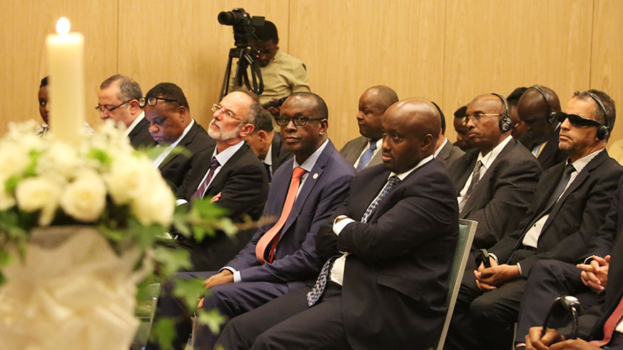 Members of Diplomatic Corps met to remember the victims of the Genocide against the Tutsi