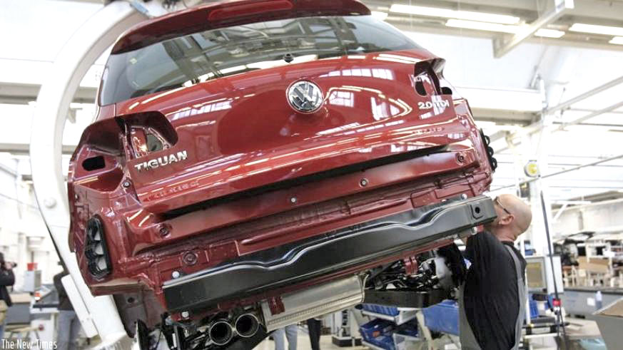 A Volkswagen assembly plant. Net photo