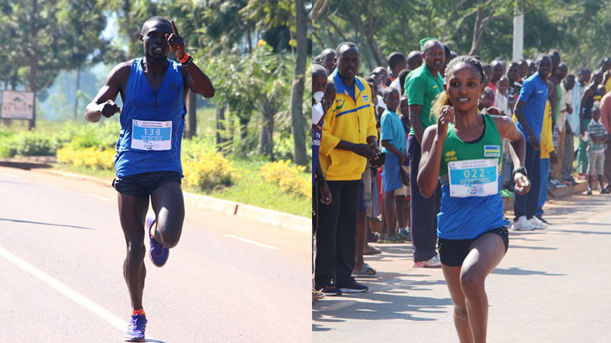 Comedian and actor Kayitankore Ndjoli a.k.a Kanyombya was the Master of Ceremony. (Courtesy)