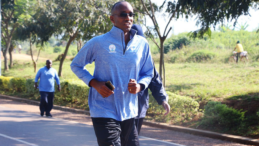 Acting mayor of Bugesera district, Richard Mutabazi, was part of the event. (Courtesy)