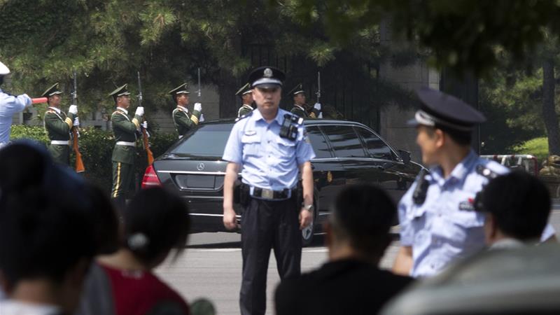 China's state-run CCTV said the North Korean leader will stay in China from Tuesday to Wednesday. / Internet photo