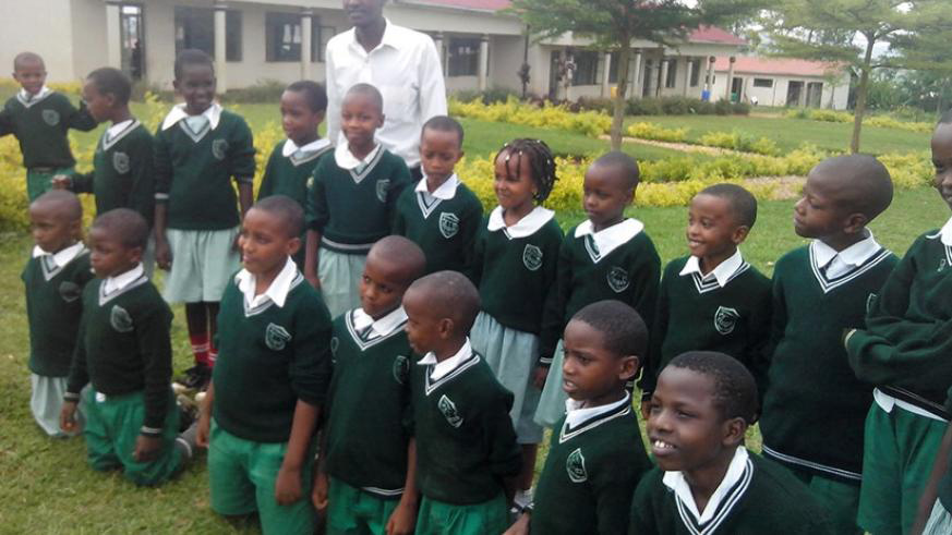 Students can easily be identified by their uniform. File. 