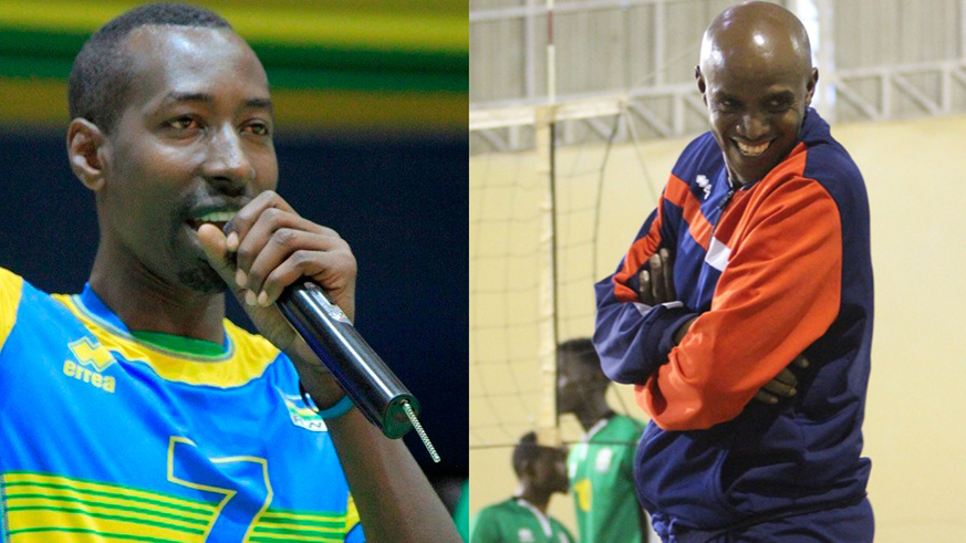 Pierre Marshal Kwizera (left) was appointed as new head coach on Tuesday, a day after Jean Paul Mana (right) stepped down from the position. (Damas Sikubwabo)