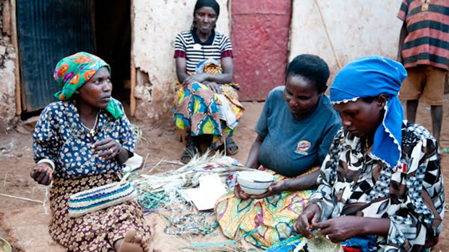 Many cooperatives have been set up to equip women with income generating skills. Net photo 